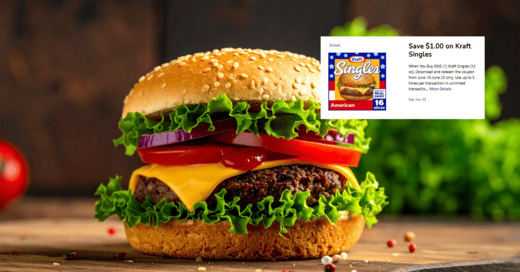 Kraft Singles Kroger Digital Coupon