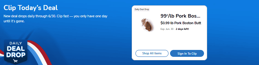 Kroger Daily Deal Drop