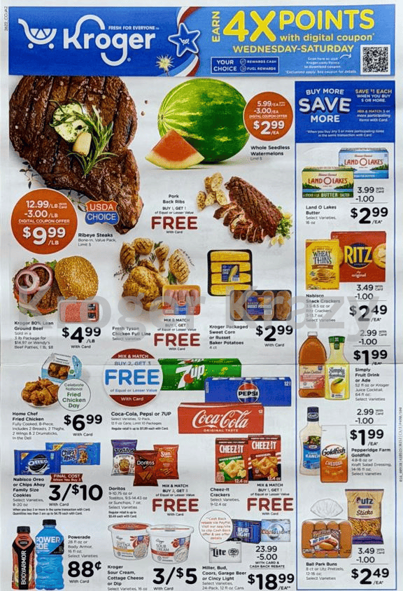 Kroger 7-1 to 7-7 Kroger Ad Page 1