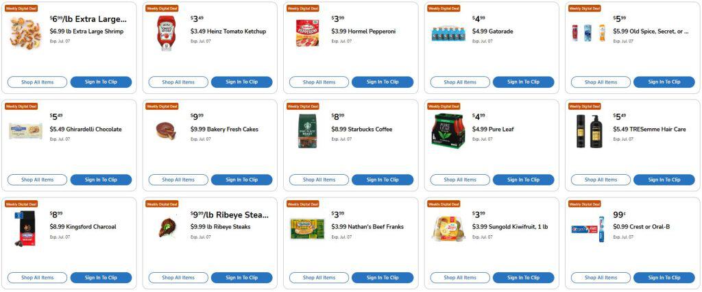 Kroger Weekly Digital Coupons