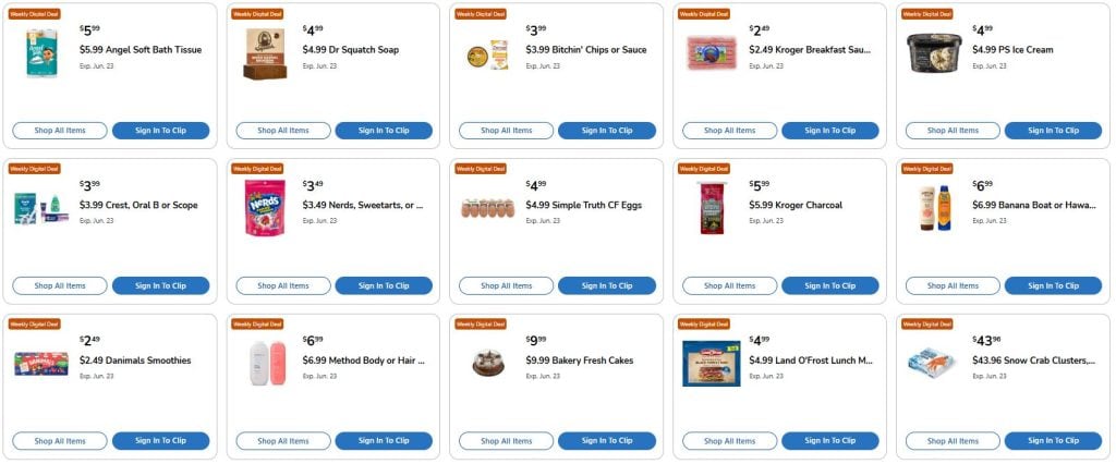 Kroger Weekly Digital Deals1