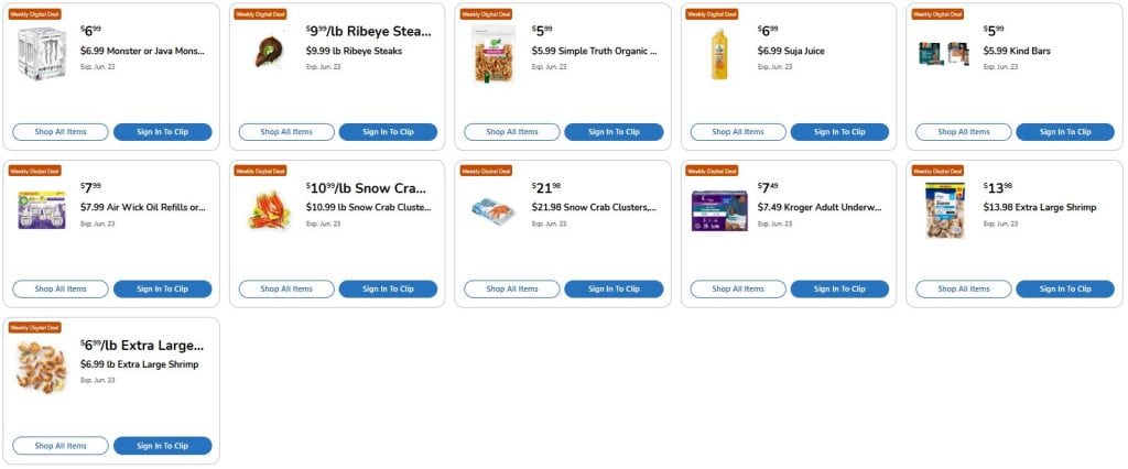 Kroger Weekly Digital Deals1