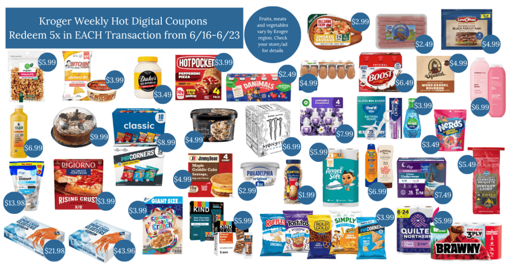 Kroger Weekly Hot Digital Coupons 617-623
