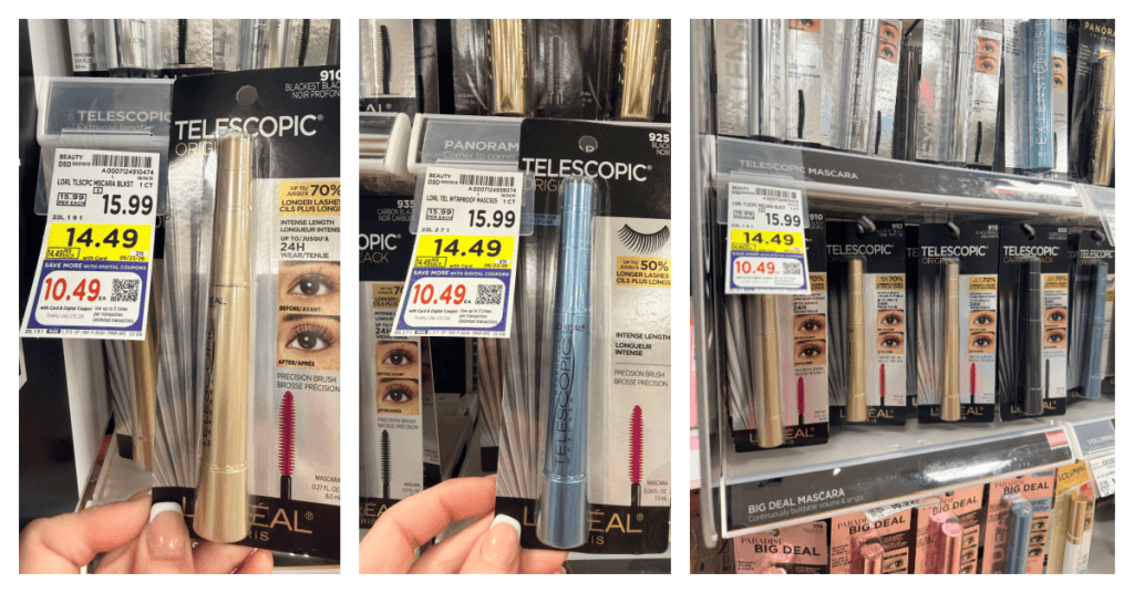 L'Oreal Paris Telescopic Mascara Kroger Shelf image