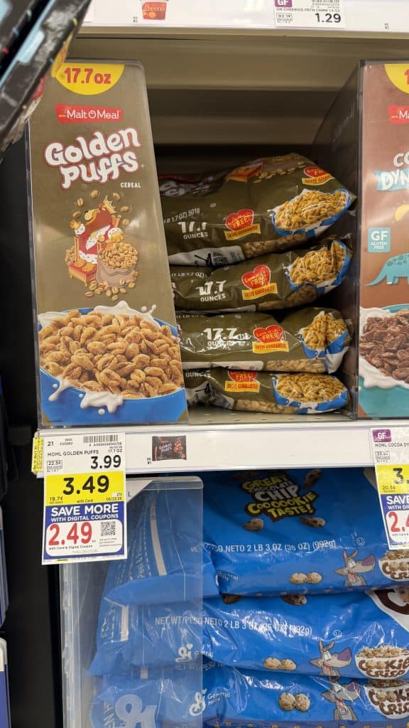 Malt O Meal Cereal Kroger Shelf image