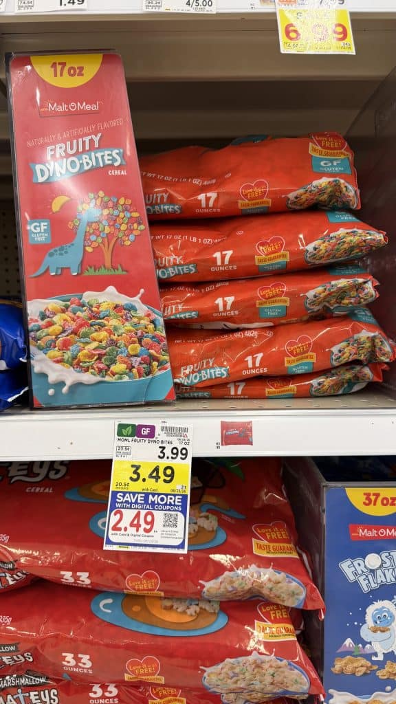 Malt O Meal Cereal Kroger Shelf image