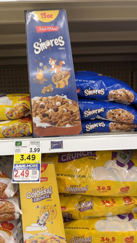 Malt O Meal Cereal Kroger Shelf image