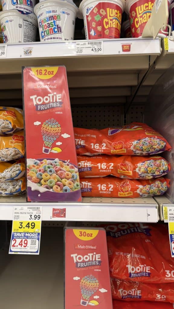 Malt O Meal Cereal Kroger Shelf image
