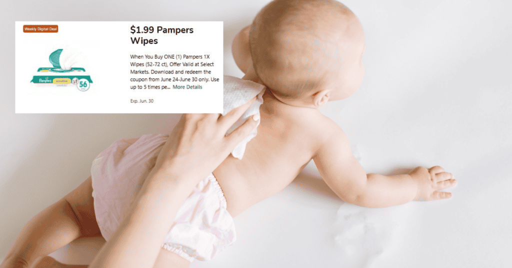 Pampers Wipes Kroger Digital Coupon