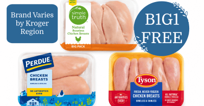 Perdue, Simple Truth and Tyson Chicken Kroger Krazy