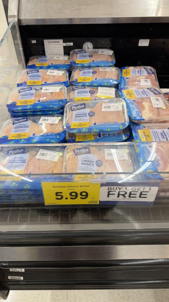 Perdue Fresh Chicken Kroger shelf image
