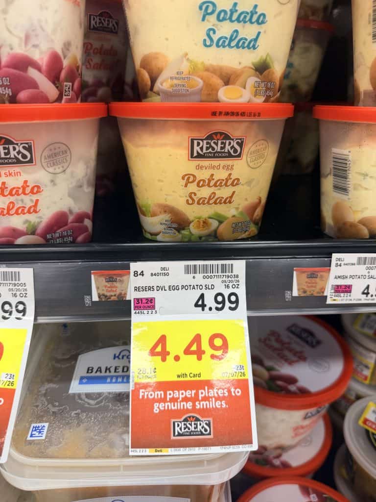 Reser's Potato Salad Kroger shelf image
