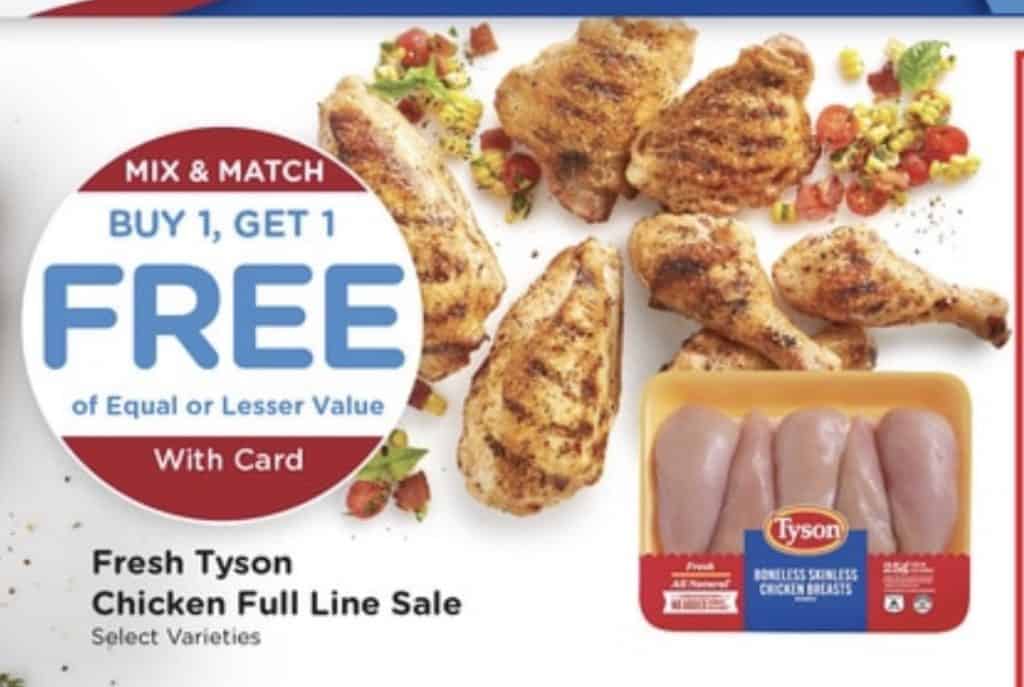 Tyson Chicken Kroger