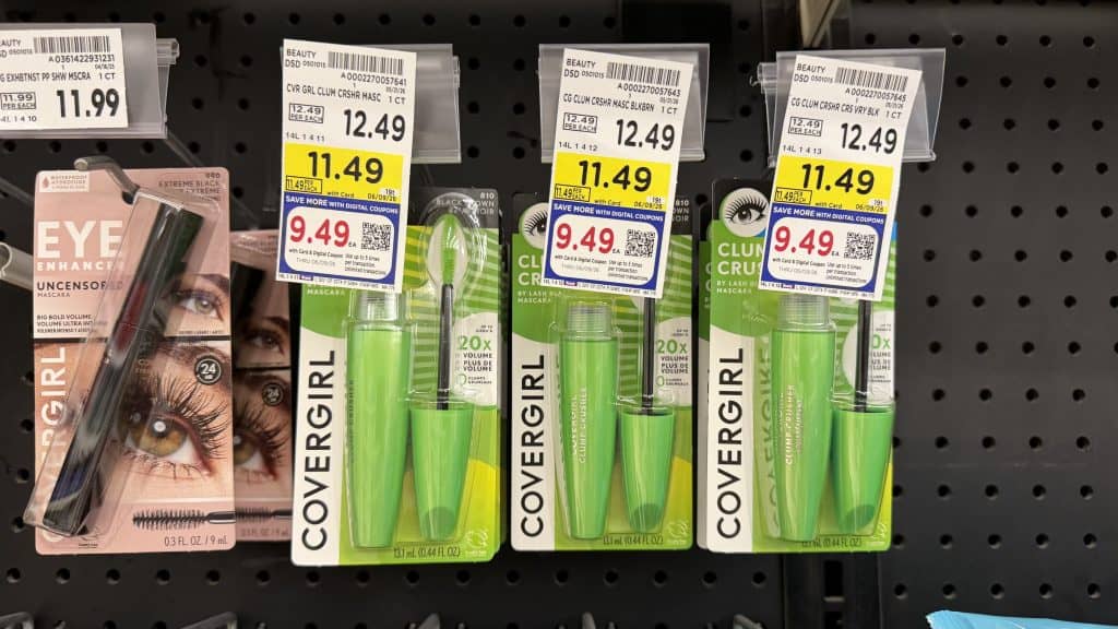 Covergirl Mascara Kroger Shelf Image