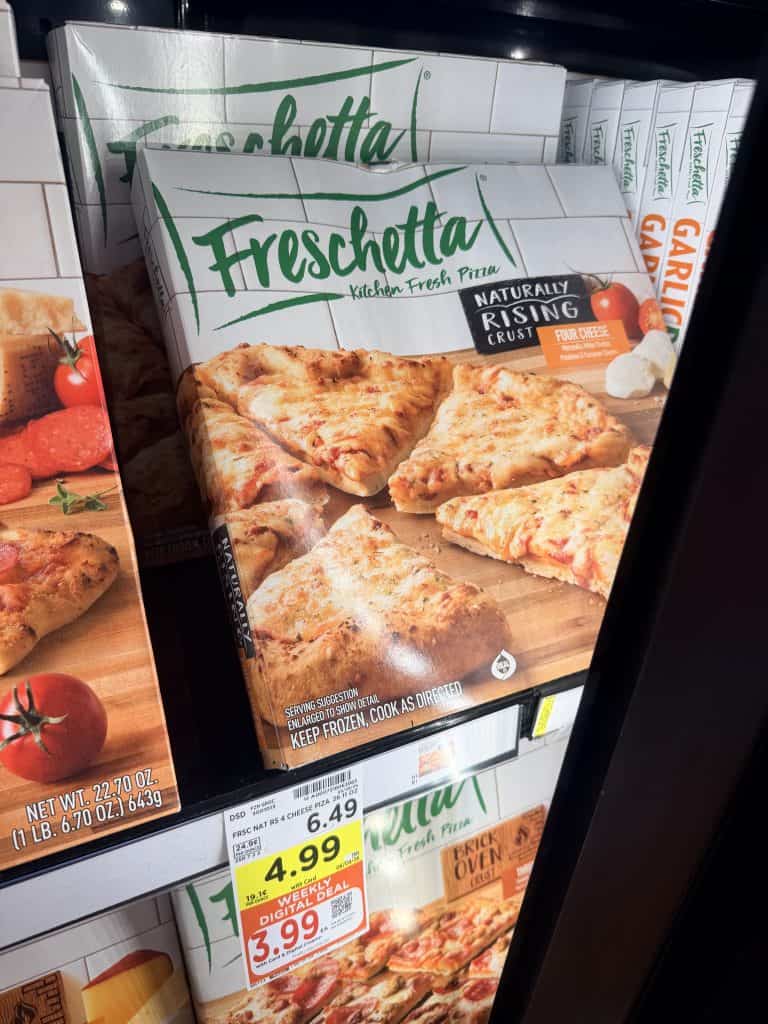 Freschetta Pizza Kroger Shelf Image