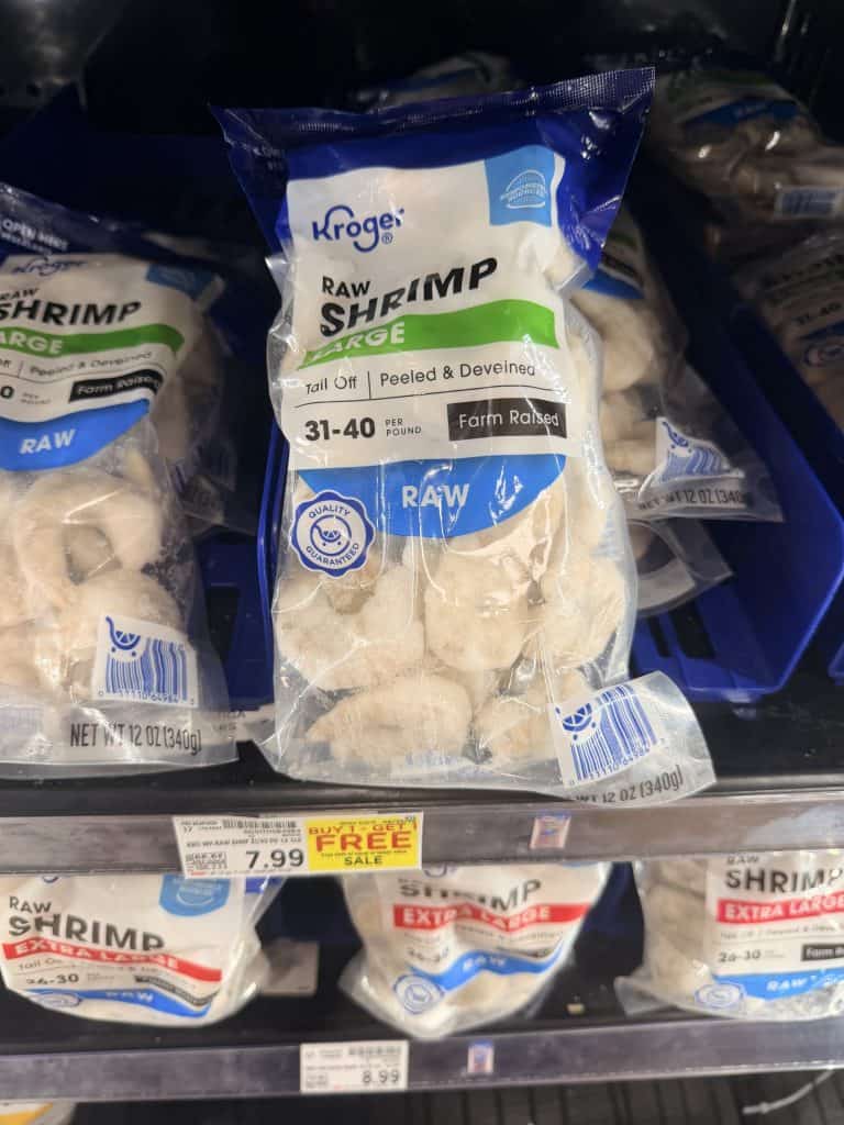 Kroger Gulf Shrimp shelf image
