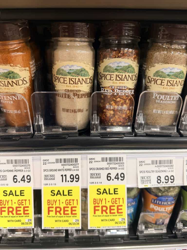 Spice Island Spices Kroger Shelf Image