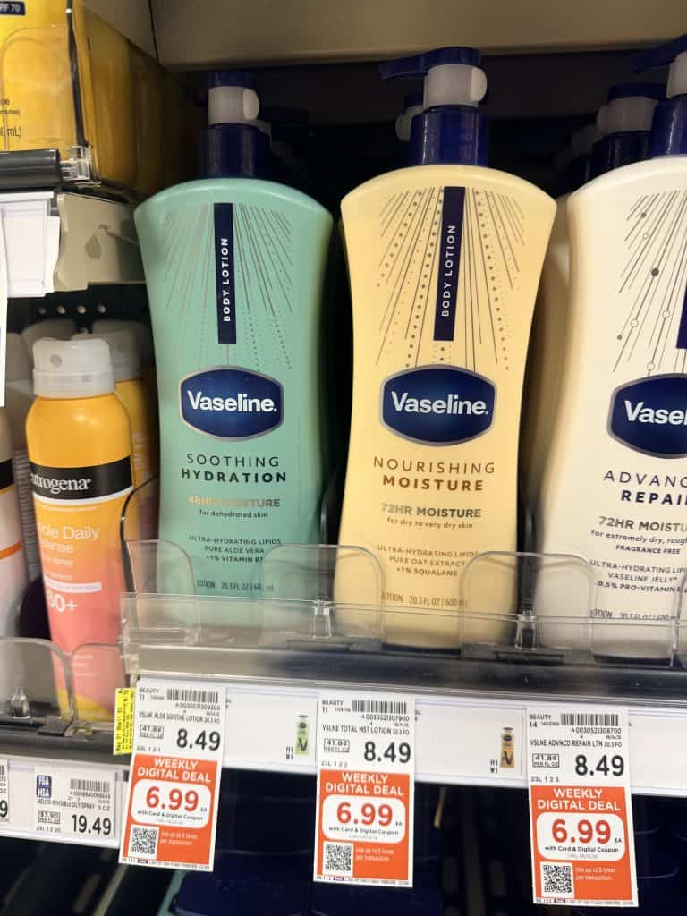 Vaseline Kroger Shelf image