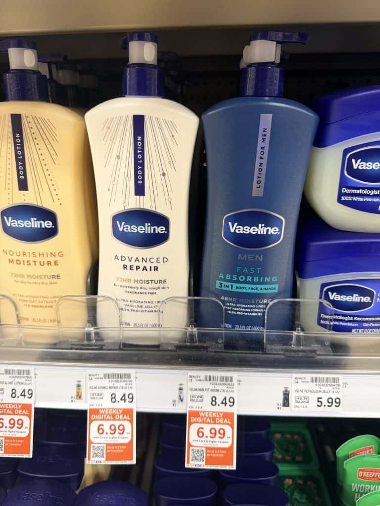 Vaseline Kroger Shelf image