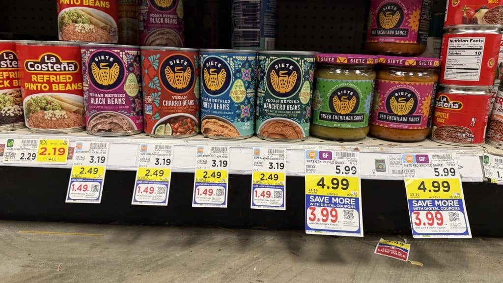 Siete Seasonings Kroger Shelf Image