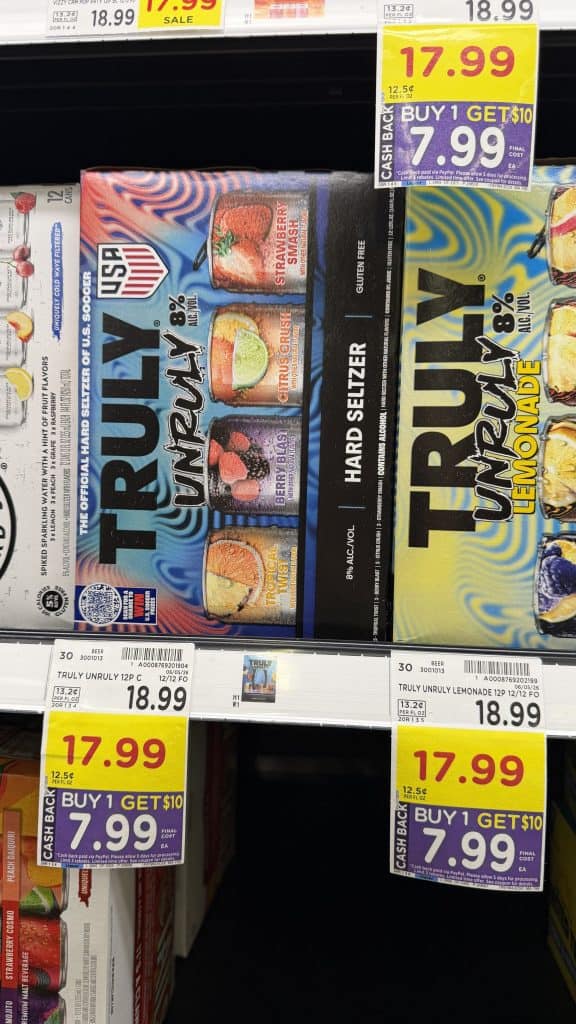 Truly Hard Seltzer Kroger Shelf image