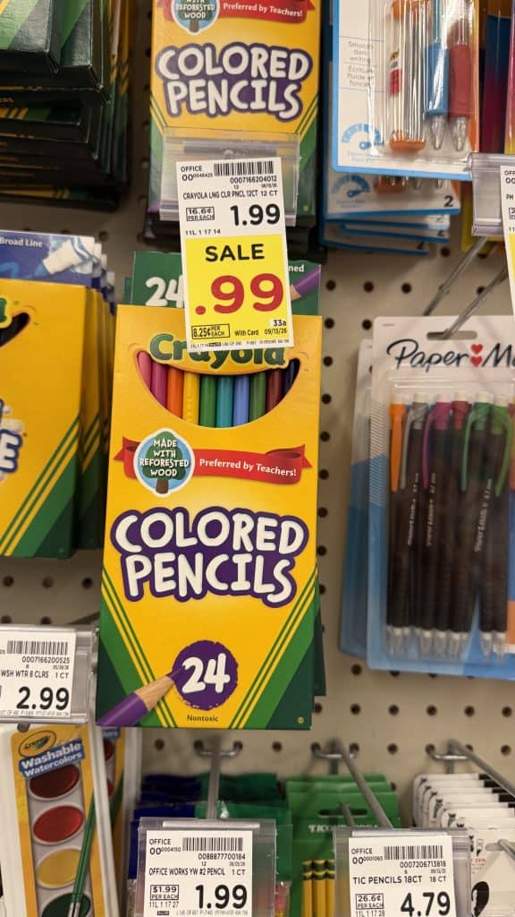 Crayola Kroger Shelf Image