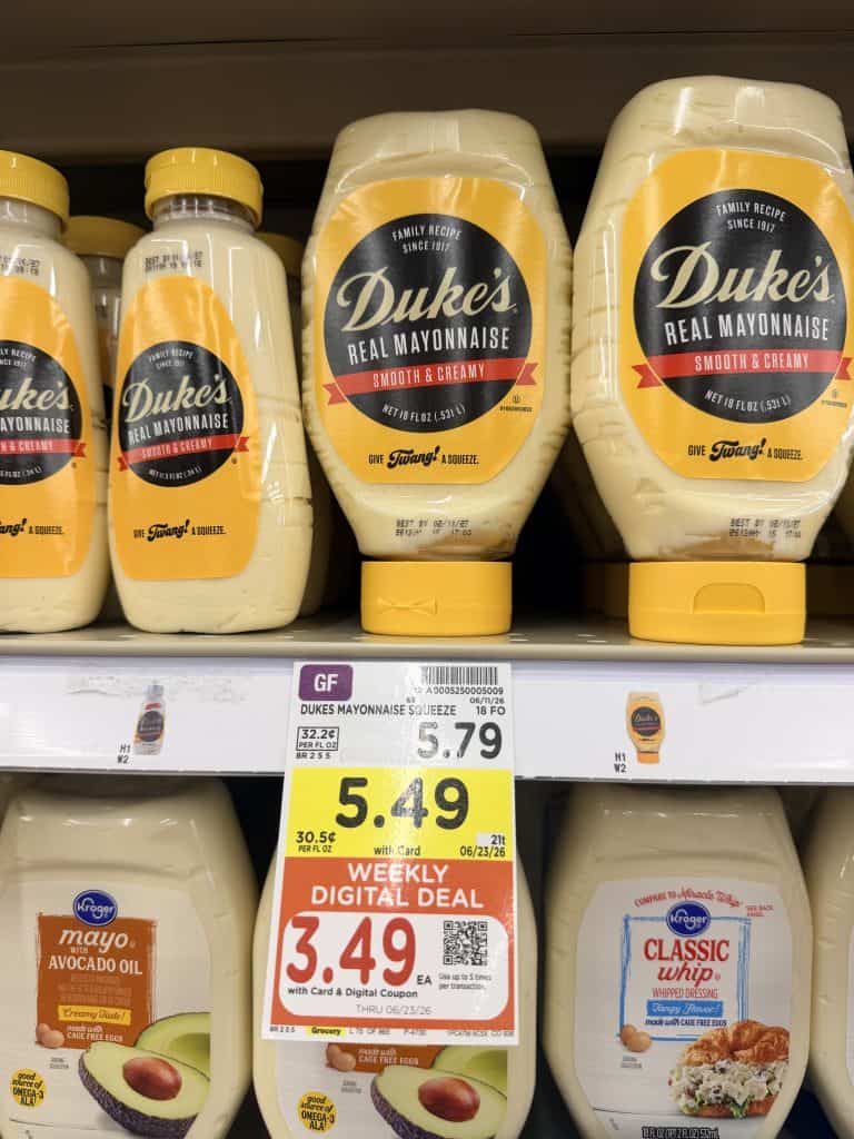 Duke's Mayo Kroger Shelf image