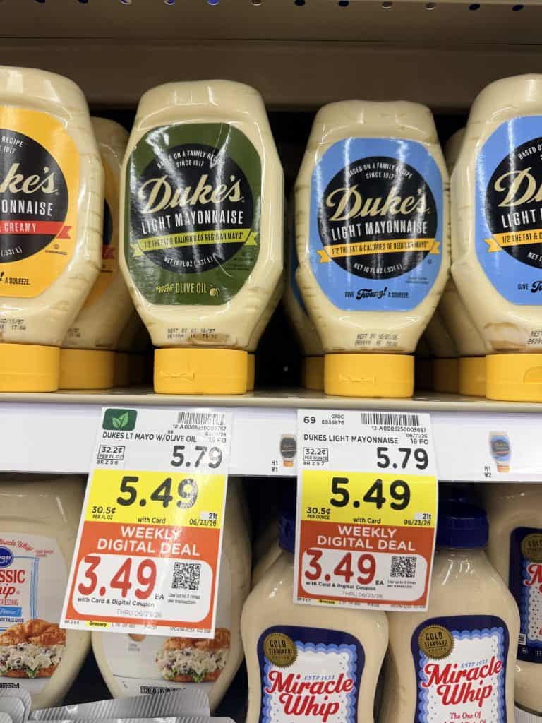 Duke's Mayo Kroger Shelf image