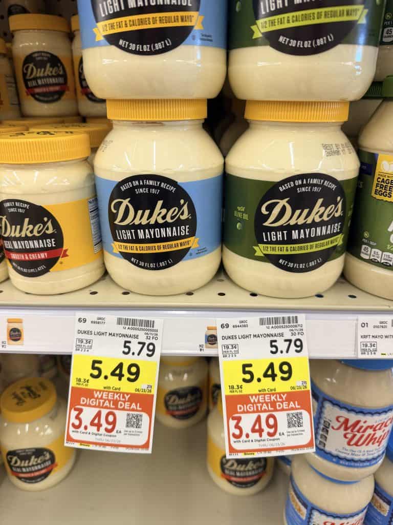 Duke's Mayo Kroger Shelf image