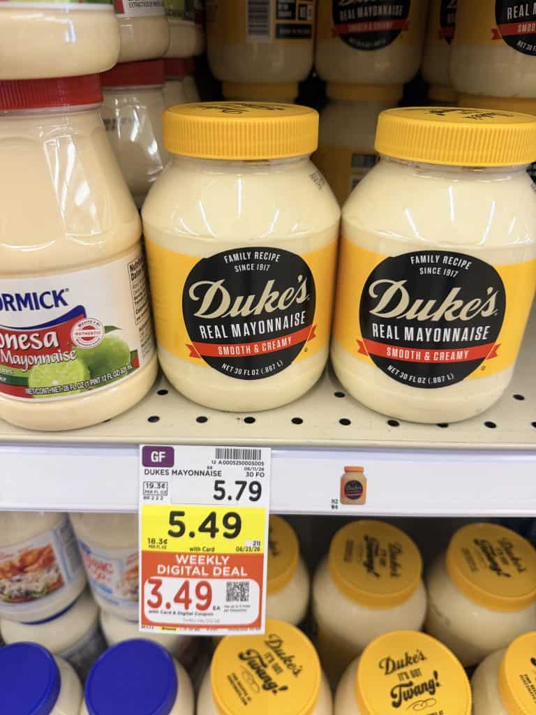 Duke's Mayo Kroger Shelf image