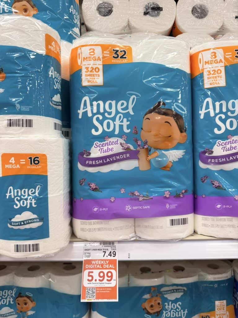 Angel Soft Kroger shelf image