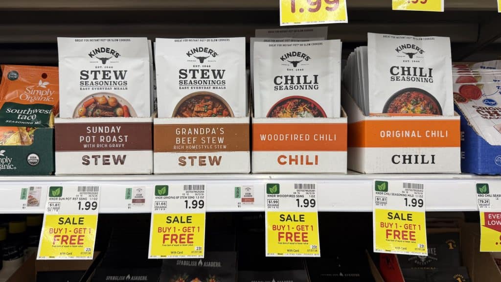Kinder's Seasonings Kroger Krazy
