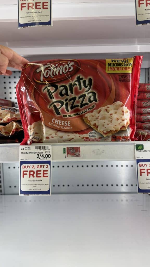 totino's pizza kroger shelf image