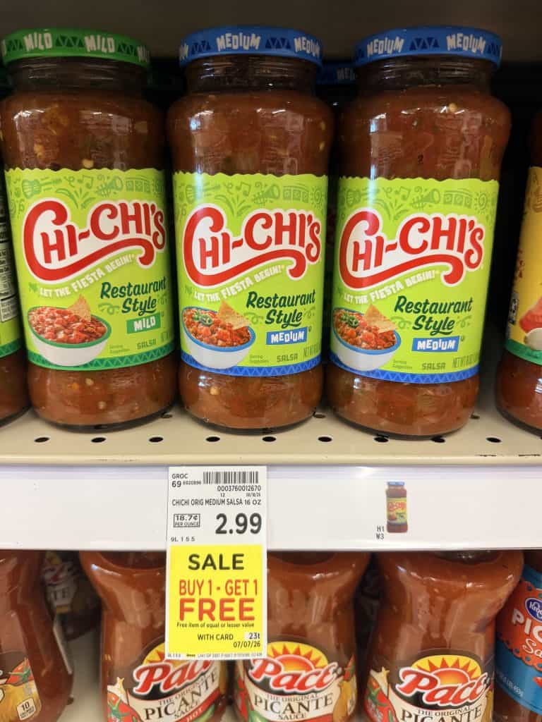 chi-chi's salsa kroger shelf image