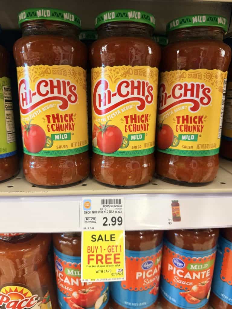 chi-chi's salsa kroger shelf image