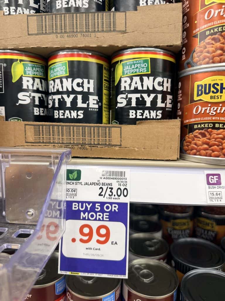 Ranch Style Beans Kroger shelf image