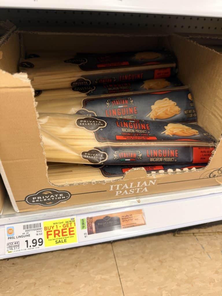 Private Selection Pasta Kroger Shelf Image