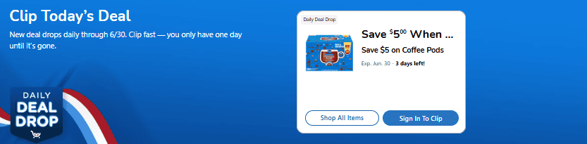 kroger daily deal drop