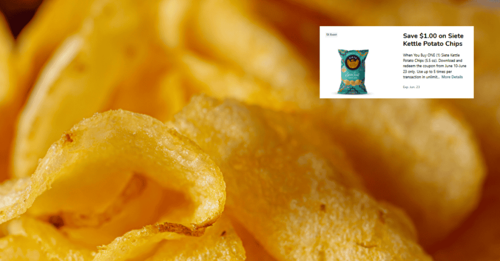 Siete Chips kroger digital coupon