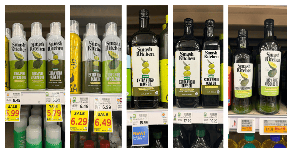 Smash Kitchen Oils and Sprays Kroger Shelf image