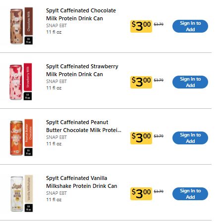 Spylt Drink kroger