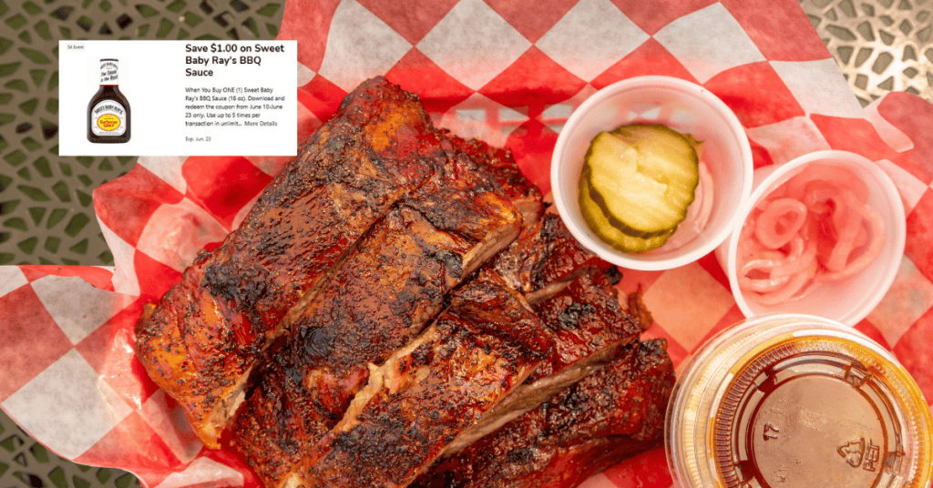 Sweet Baby Ray's BBQ Sauce Kroger Digital Coupon