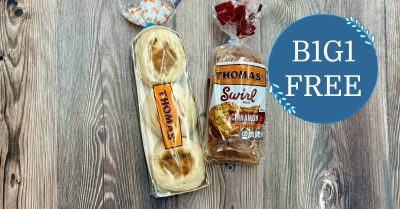 Thomas' Swirl Bread and English Muffins Kroger Krazy