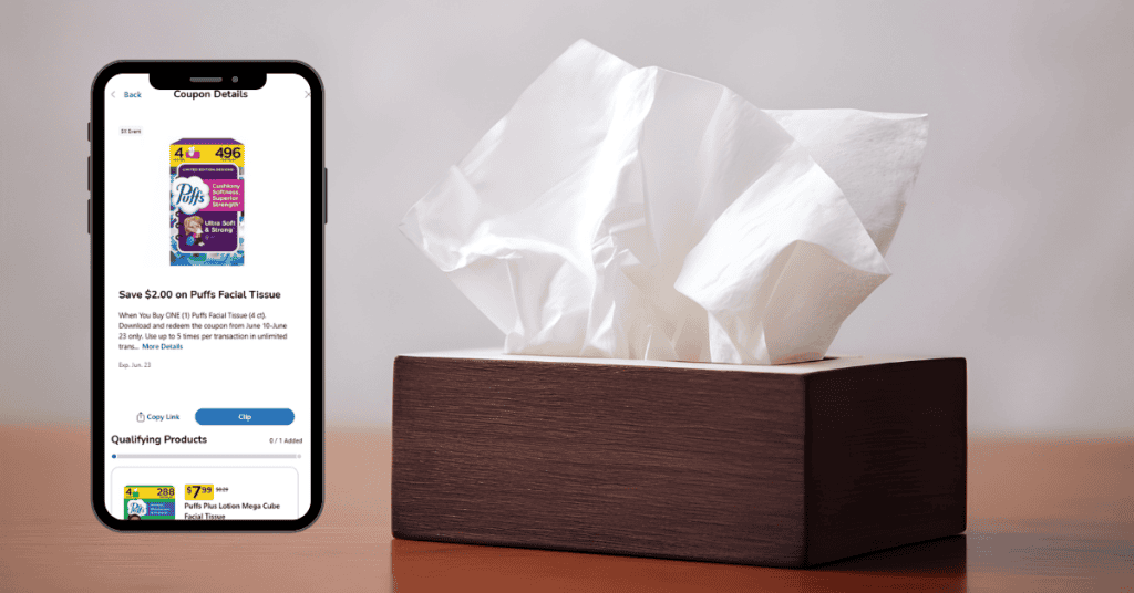 puffs facial tissue