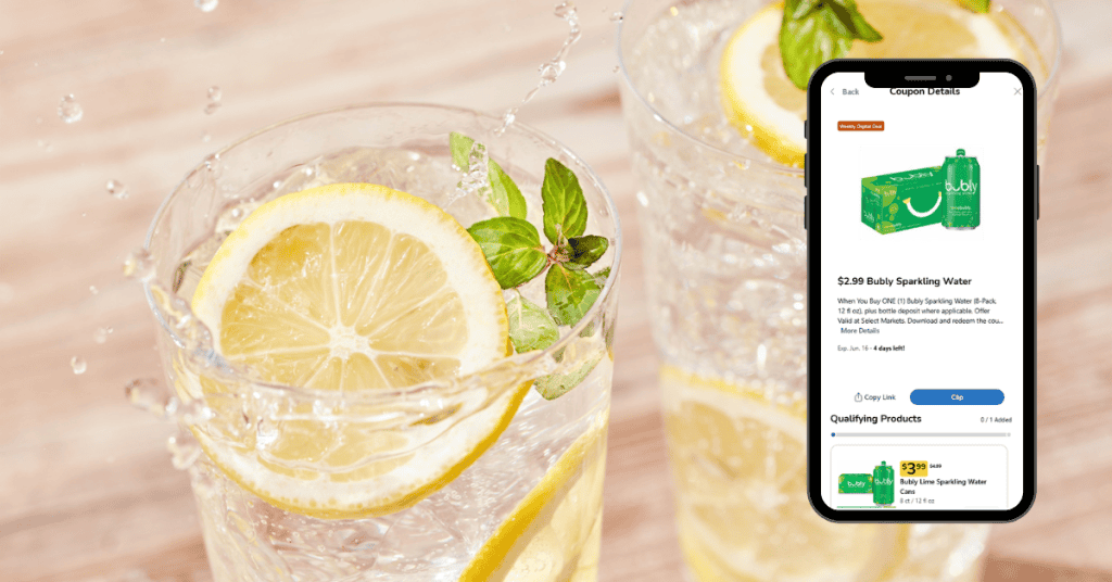 bubly sparkling water