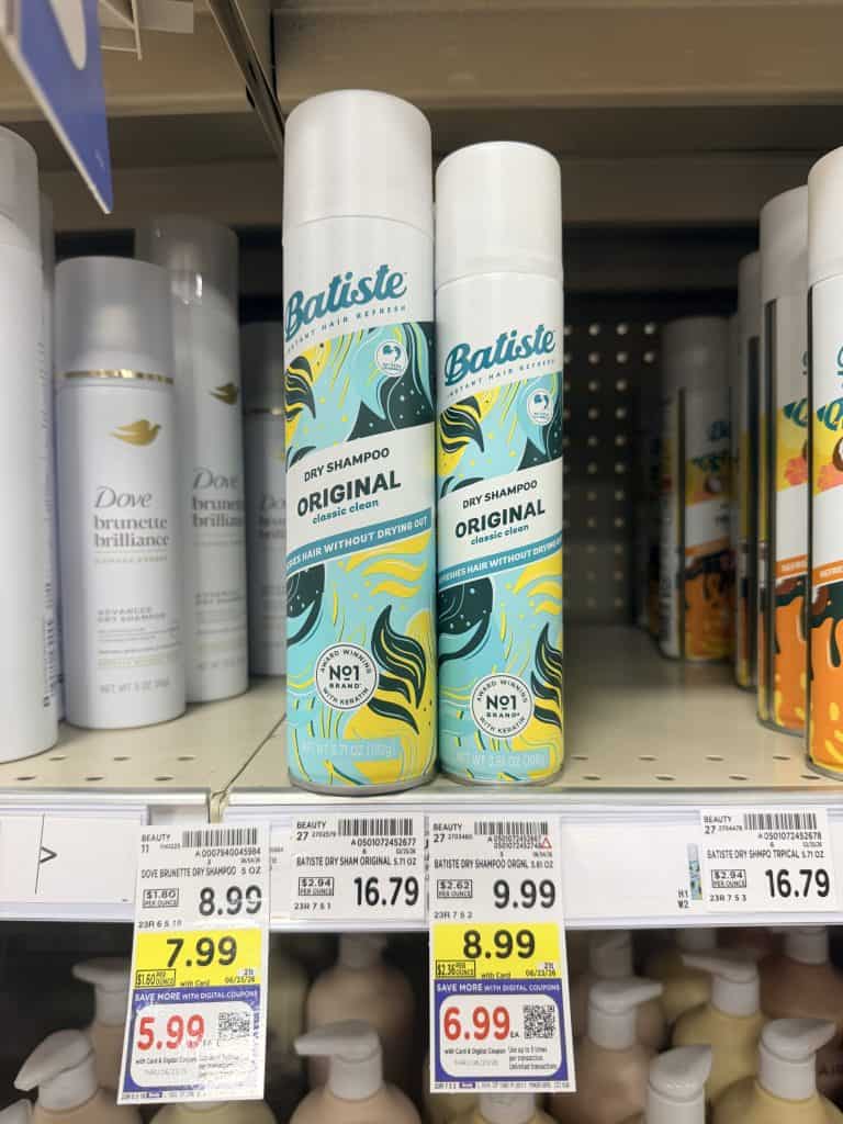 batiste dry shampoo kroger shelf image (3)
