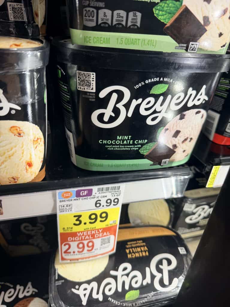 breyers ice cream kroger shelf image (1)