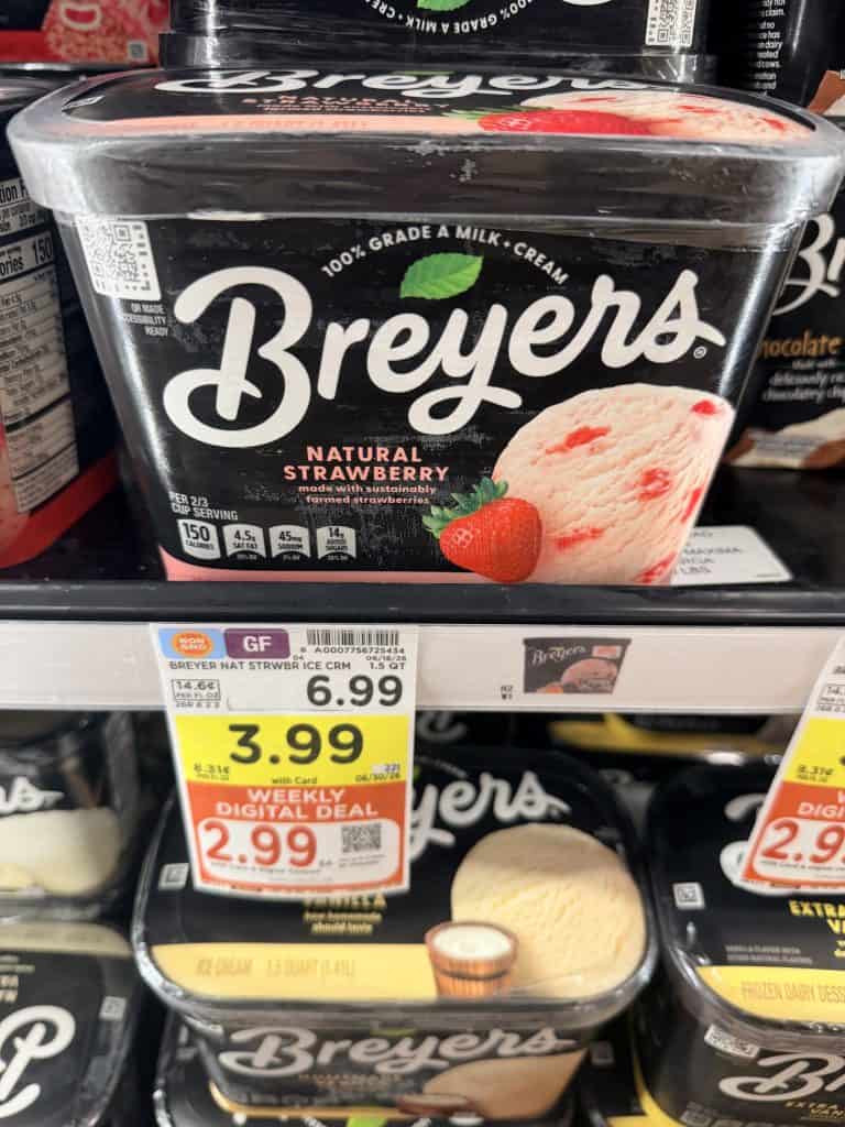 breyers ice cream kroger shelf image (1)