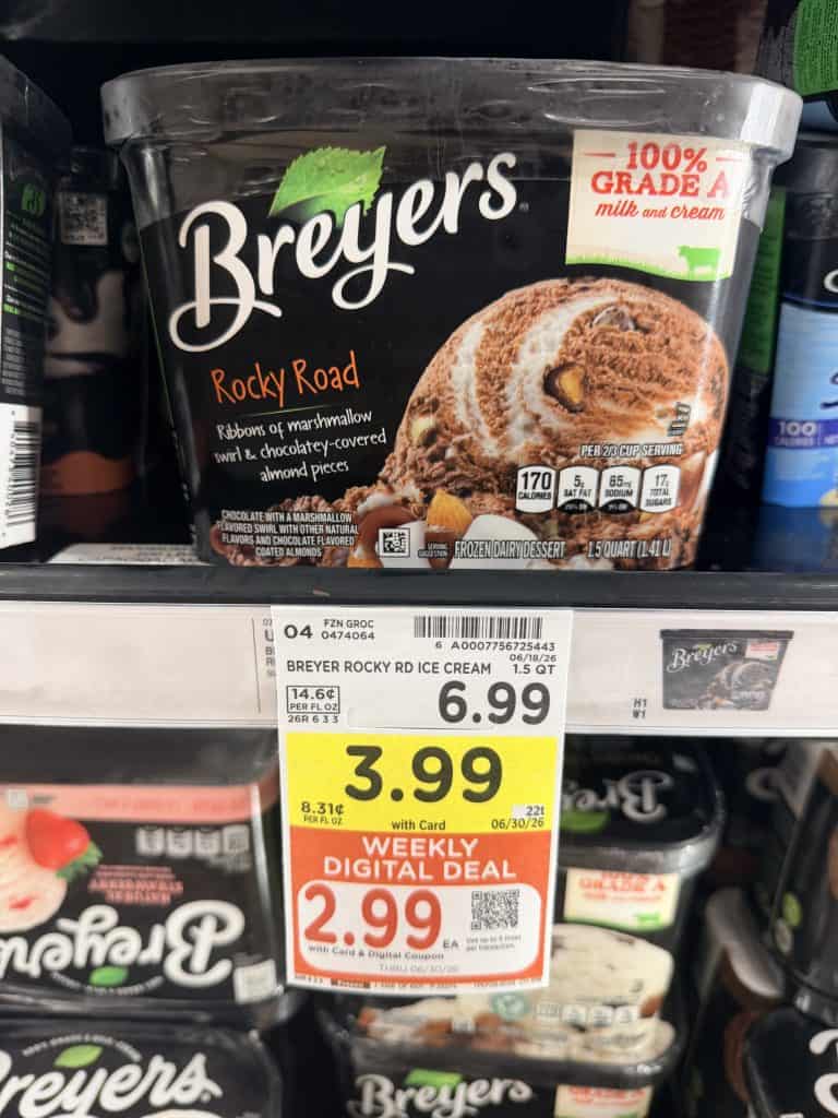 breyers ice cream kroger shelf image (1)