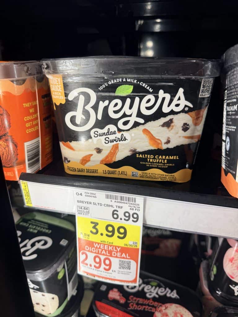 breyers ice cream kroger shelf image (1)